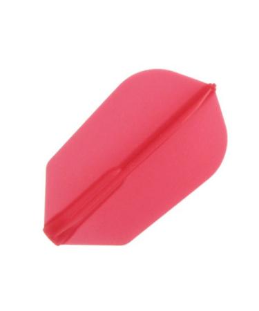 NineDartOut.us Cosmo Darts Fit Flight 3 Pack Slim Dart Flight Red