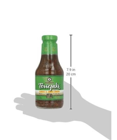 Kikkoman Teriyaki Sauce with Garlic & Green Onion - 20.5 oz | Flavorful Marinade & Stir-Fry Sauce - Buy Online on SooperMarket.com