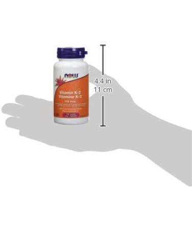Now Vit K-2 100mcg 100vcap - Buy Online on SooperMarket.com