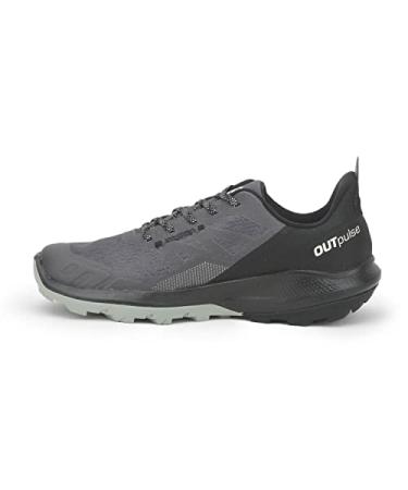 Salomon Men's OUTPULSE Gore-Tex Hiking Shoes 11.5 Magnet/Black/Wrought Iron
