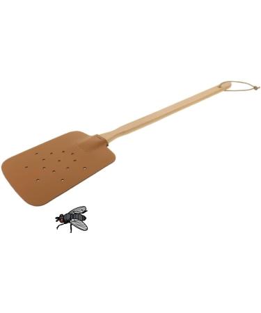 Buy 2x Hofmeister Fly Clapes - Eco-Friendly Beech Wood & Leather Mosquito Racket | 100% Hit Rate | Fast International Shipping - Buy Online on SooperMarket.com