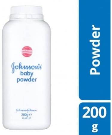 Johnson & Johnson Baby Powder Talc 200g - Gentle and Soothing Formula - Buy Online on SooperMarket.com