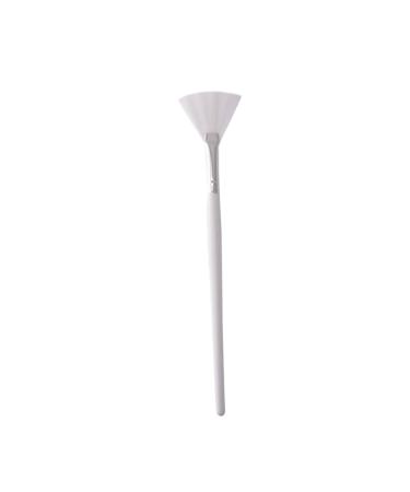 Mikinona DIY Skin Care Brushes Makeup DIY Brush Fan Makeup Brush Facial Brush White Makeup Fan Fan up for Make up Cosmetic The Brush