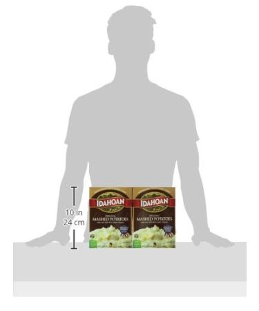 Idahoan Original Mashed Potatoes 13.75 oz - Pack of 12 | Premium Quality - Buy Online on SooperMarket.com