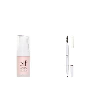 e.l.f. Poreless Face Primer + e.l.f. Instant Lift Brow Pencil (Neutral Brown) Bundle