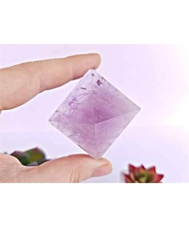 Small Piece Natural Amethyst Quartz Crystal Pyramid Reiki gem Stone Purple Amethyst Crystal Pyramid wolesale Natural Luster - Buy Online on SooperMarket.com