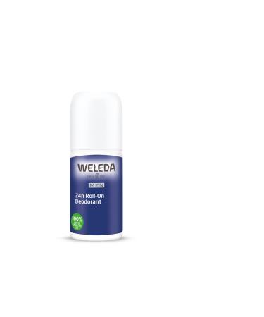 Weleda Men's 24H Roll-On Deodorant 1.7 Fluid Ounce Plant Rich Odor Protection with Licorice Root and Witch Hazel No Aluminum Salts 1.7 Fl Oz (Pack of 1)