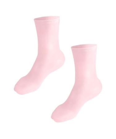 OSALADI 1 Pair Moisturizing Socks Beach Socks Cargo Socks Foot Cracked Spa Gloves Socks Women s Socks Silicone Moisturizing Socks Socks for Women Feet Supplies Miss Sebs 20x10cm