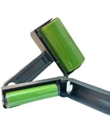 Best Sticky Gel Lint Roller Cleaner | Washable Pet Hair Remover Set | Reusable for Clothes & Car Seats - Green - Buy Online on SooperMarket.com