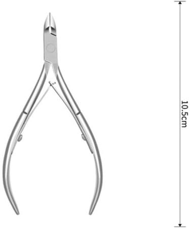 Buy Angelkiss MJQ WXL-05 Nail Skin Pliers & Cuticle Scissors - Professional Stainless Steel Nail Clipper for Fingernails & Toenails - Double Spring Design - Silver - Buy Online on SooperMarket.com