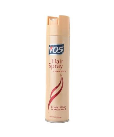 VO5 Hairspray Extra Body Crystal Clear 8.5 oz