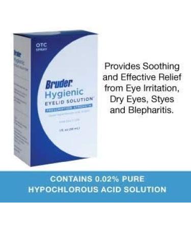 Bruder Eye Care Bundle: Moist Heat Eye Compress & Hypochlorous Acid Cleansing Spray - Buy Online on SooperMarket.com