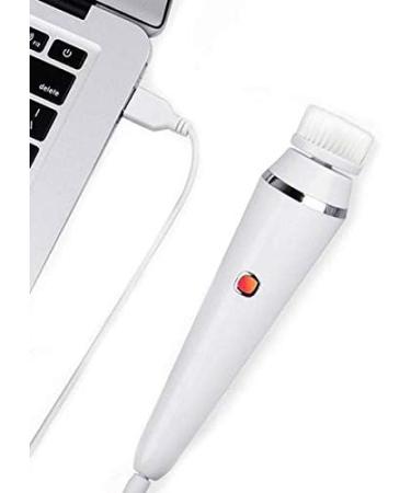 yilin White Electric Waterproof Wash Brush Set Deep Cleansing Skin Heads Rechargeable Face Brush - Buy Online on SooperMarket.com