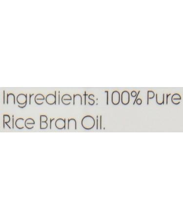 Rice Bran Oil - 100% Non-GMO, Vitamin E & Gamma-Oryzanol Rich, Heart Healthy - 12.7 Oz Glass Bottle | Toph - Buy Online on SooperMarket.com