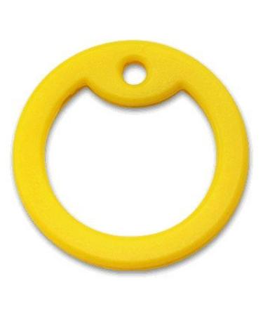 Silencer silencer for US dog tags and identification tags (yellow)