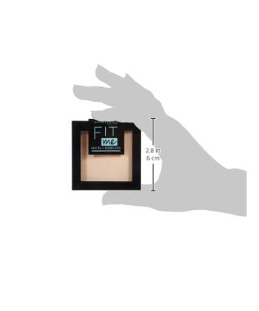 Buy Maybelline Fit Me Matte & Poreless Powder 115 Ivory - 9g (Pack of 3) | International Shipping Available - Buy Online on SooperMarket.com