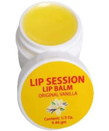 Lip Session Lip Balm - Vanilla Flavor for Cold Sores, Dry & Chapped Lips (2 Pack) - Buy Online on SooperMarket.com