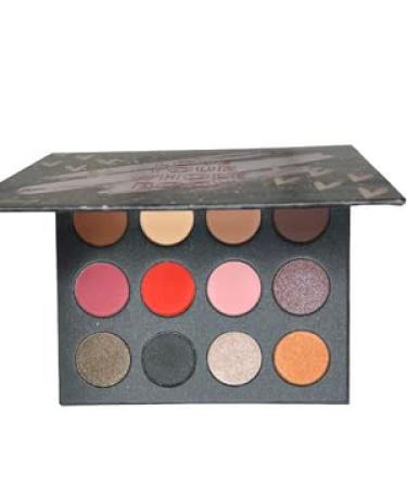 Love Your Whole Body 12 Highly Pigmented NUDE TO GLAM Eyeshadow Palette Intense Neutrals to Designer High Glam Long-Lasting Looks