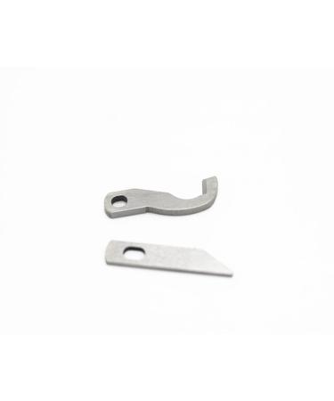 2 Pcs Brother Serger Blade for Brother 1034D Upper and Lower Knife (X77683001+ XB0563001)