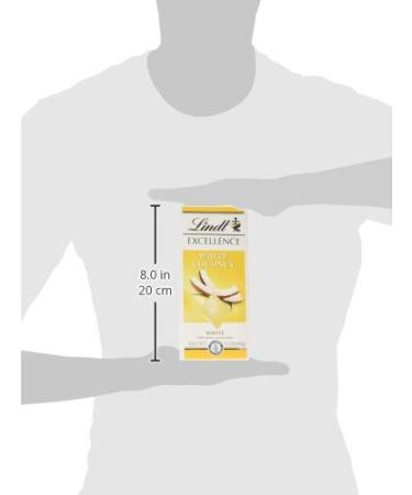 Lindt Chocolate Bar Excellence White Coconut  3.5 oz - Buy Online on SooperMarket.com