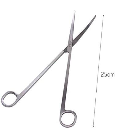 Stainless Steel 3-in-1 Aquarium Tools Kit | Extra Long Tweezers & Scissors Set - Buy Online on SooperMarket.com