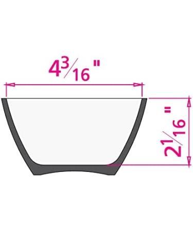 SHAVEBOWL Shaving Bowl/Cup - Made in USA (White) - Buy Online on SooperMarket.com