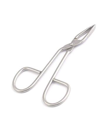 DDP Pro Scissor-like Tweezer Slant 'Eyebrow Black Color