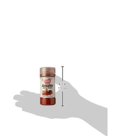 Annatto Ground 2.75 oz - Natural Food Coloring Spice - 1 Pack - Buy Online on SooperMarket.com