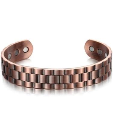 Magnetic Copper Prostate Band Prostate Wristband Magnetic Copper Prostate Bracelet Improves Blood Circulation Black - Buy Online on SooperMarket.com