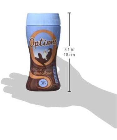 Options Belgian Chocolate Salted Caramel 220g - Decadent Chocolate Caramel Delight - Buy Online on SooperMarket.com