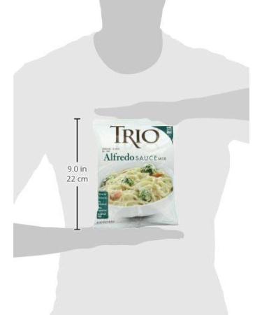 Trio Alfredo Sauce Mix 16oz (Pack of 2) - Creamy Pasta Sauce Blend - Buy Online on SooperMarket.com