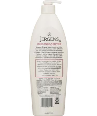 Jergens Original Scent Cherry Almond Moisturizer 21oz - Hydrating & Nourishing Lotion for All Skin Types - International Shipping Available - Buy Online on SooperMarket.com