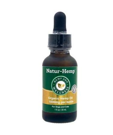 Hemp Oil for Dogs and Cats 1000ml (1fl/Oz)