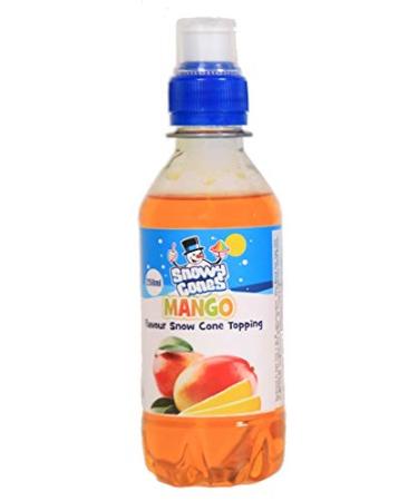 Snowycones | Syrup for Snow Cones and Shaved Ice | Not Slush | 250 ml Mango
