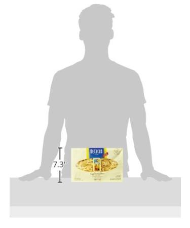 De Cecco Egg Fettuccine No.103 8.8 oz - Pack of 4 | Imported Italian Pasta - Buy Online on SooperMarket.com