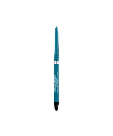 L'Or al Paris Waterproof Gel Eyeliner with Sponge - 36H Infaillible Automatic Grip Liner for Smokey Eyes - Turquoise - Buy Online on SooperMarket.com