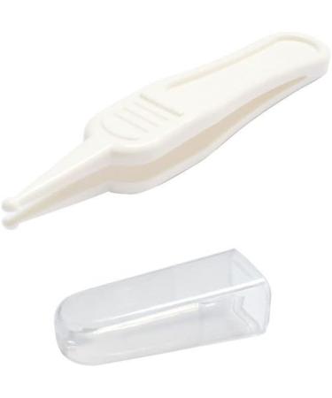 4PCS Plastic Nose Cleaning Tweezers with Safety Round Head Clip - Reusable Kids Navel Care Tool (4 colors) - Buy Online on SooperMarket.com