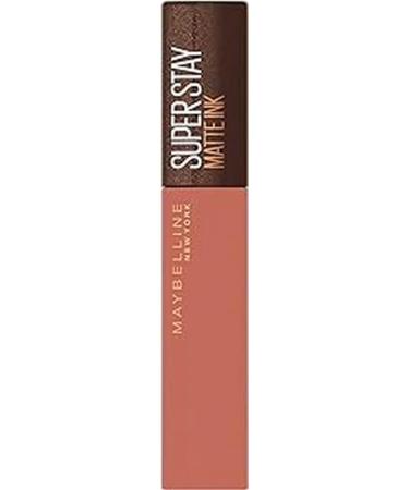 Maybelline New York Super Stay Matte Ink Coffee Liquid Matte and Long Lasting Lipstick No. 260 Hazelnut Hypnotizer 5ml 260 Hazelnut Hypnotizer 5.00 ml (Pack of 1)