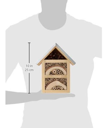 Westland 2501206 Natures Haven Garden Insect / Bug House With Metal Roof Beige - Buy Online on SooperMarket.com