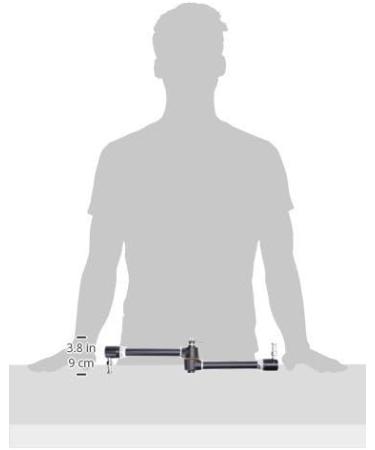 Manfrotto 244N Variable Friction Magic Arm without Camera Bracket (Black) - Buy Online on SooperMarket.com