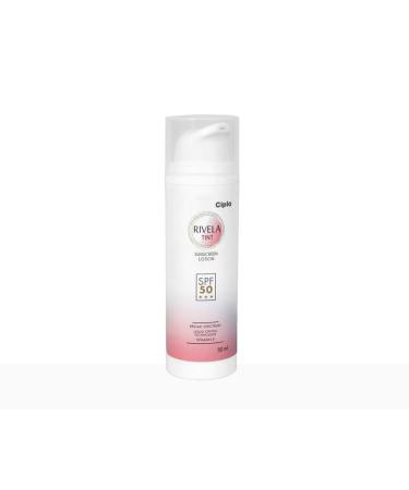 Rivela Tint Sunscreen Lotion SPF 50 - Velvety Touch for All Skin Types | Best International Shipping - Buy Online on SooperMarket.com