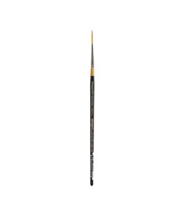 KINGART Original Gold 9375-10/0 Mid Length Liner Series  Premium Golden Taklon Multimedia Artist Paint Brushes  Great with Outlining  Calligraphy & Lettering