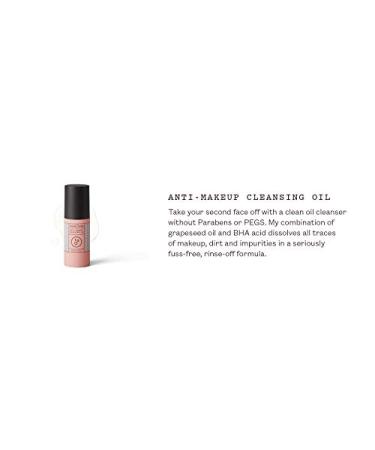 Frank Body Anti-Makeup Cleansing Oil - Coffee & Grapeseed Makeup Remover - 80ml - Buy Online on SooperMarket.com