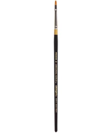 KINGART 9510 Short Filbert Paintbrush Set - Premium Golden Taklon Brushes - Set of 5 - Buy Online on SooperMarket.com