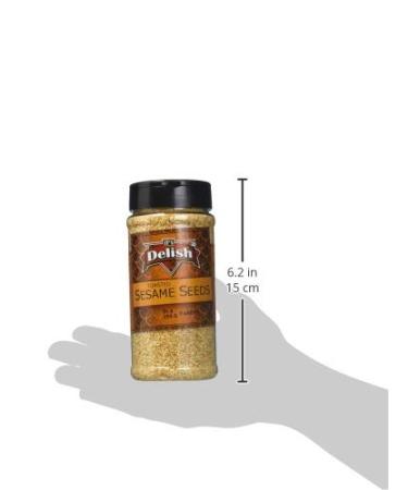 Premium Gourmet Toasted Sesame Seeds - 9 Oz Medium Jar by Its Delish - Buy Online on SooperMarket.com