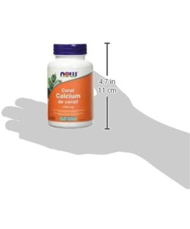 Now Coral Calcium 1000mg 100vcap - Buy Online on SooperMarket.com