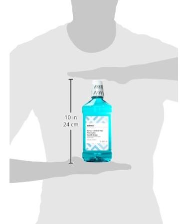 Solimo Tartar Control Plus Antiseptic Mouth Rinse 1L - Iceberg Blue Mint | Pack of 1 - Buy Online on SooperMarket.com