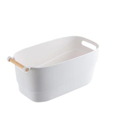 FOMIYES Basin Tub Retro Wash Basin Manicure Bowl Manicure Bowl Soaking Soak Bowl Nail Art Polish Remove Hand Wash Manicure Spa Tool White Portable Wash Basin Nail Art Soaking Bowl Hand Soak Bowl