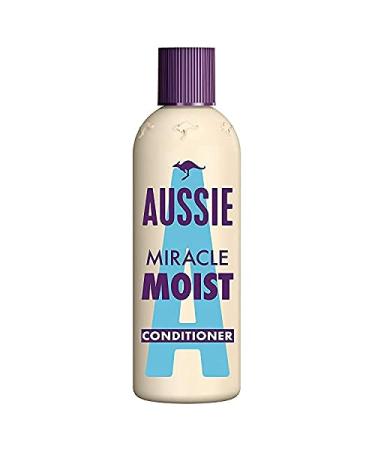 Aussie Miracle Moist Care 3-Pack | Hydrating Conditioner for Dry Hair with Macadamia Oil - 3 x 250 ml - Buy Online on SooperMarket.com