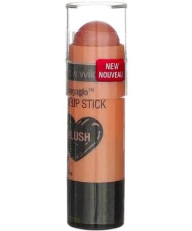 Wet n Wild MegaGlo Blush Stick - Peach Bums (0.21 oz) | Creamy, Long-Lasting Color - Buy Online on SooperMarket.com